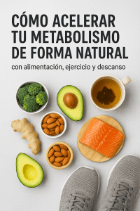Alimentos y hábitos que aceleran el metabolismo como té verde, proteínas, brócoli, jengibre y ejercicio regular